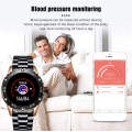 Lige BW0153 Stainless Steel Smartwatch Reminder Sports Waterproof New 2021 Lige Men Smart Watch